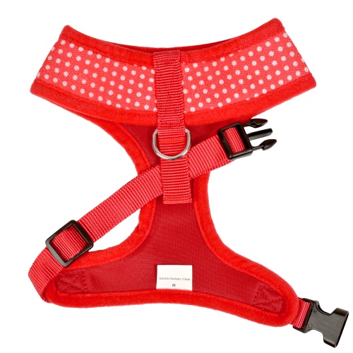 Red Spotti Dog Harness